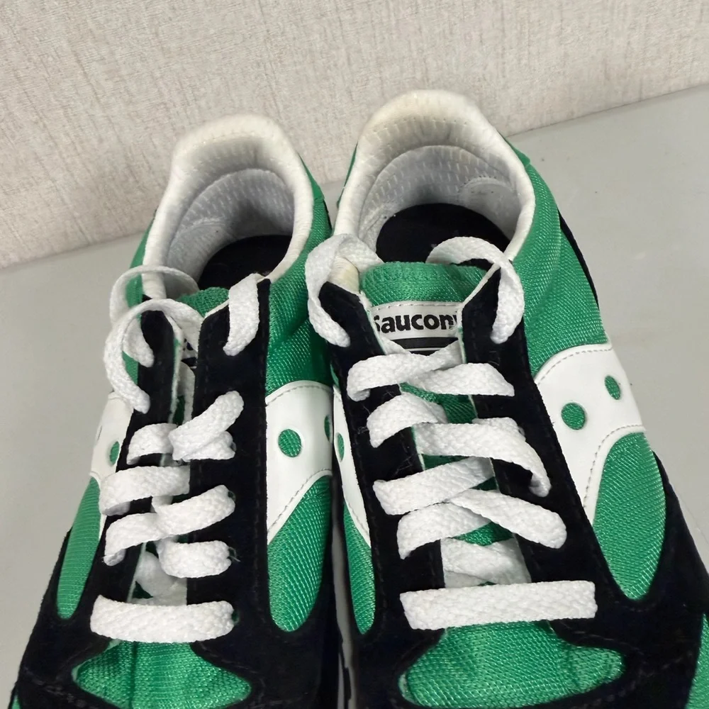 MENS SAUCONY Shoes‎ Size 5.5 Black And Green